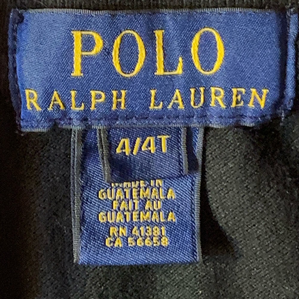 Preschool School Uniform Black Polo Shirts - Picture 9 of 15